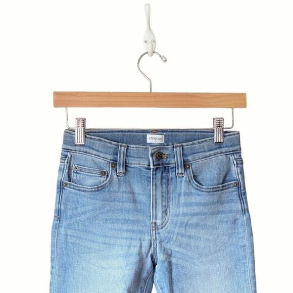 Crewcuts x J Crew Boys Slim Jeans Size 8 Adjustable in Dakota Wash AB001 - Picture 5 of 9